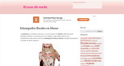 Desktop Screenshot of blusasdemoda.info